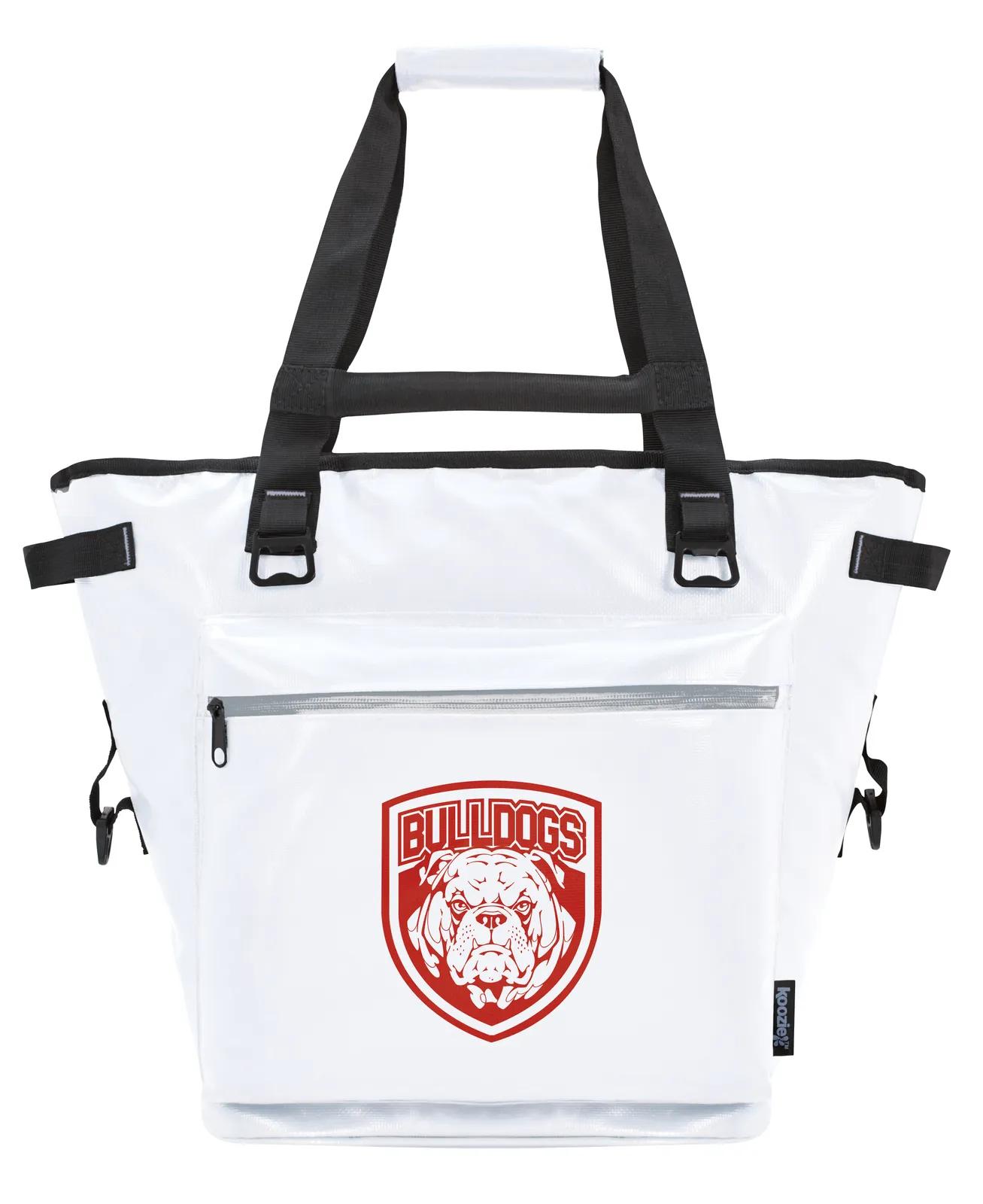 Tarpaulin Cooler Tote 22L with Bottle Openers - 14.5 x 12.6 in - product view 6