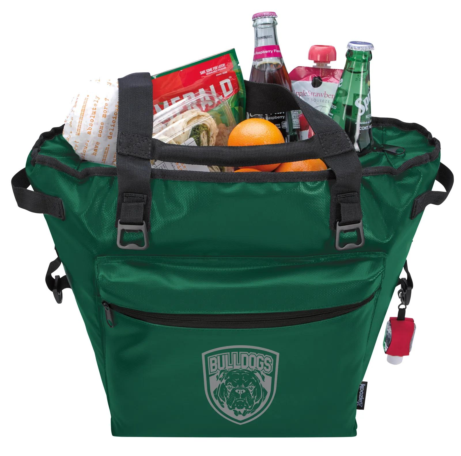 Tarpaulin Cooler Tote 22L with Bottle Openers - 14.5 x 12.6 in - product view 12