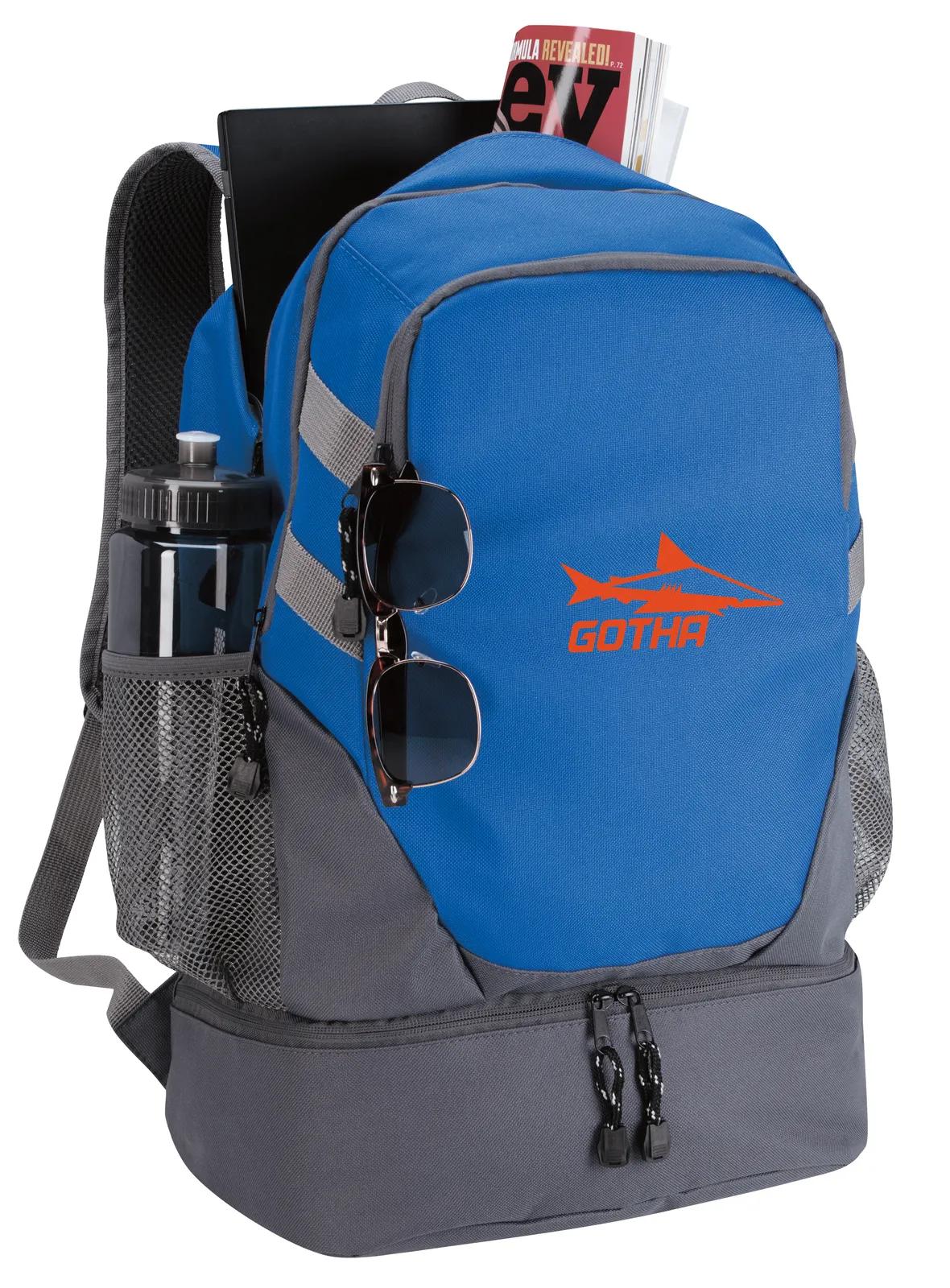 Computer Backpack Padded Laptop Sleeve 600D - 18.875 x 13.25 in - product view 13