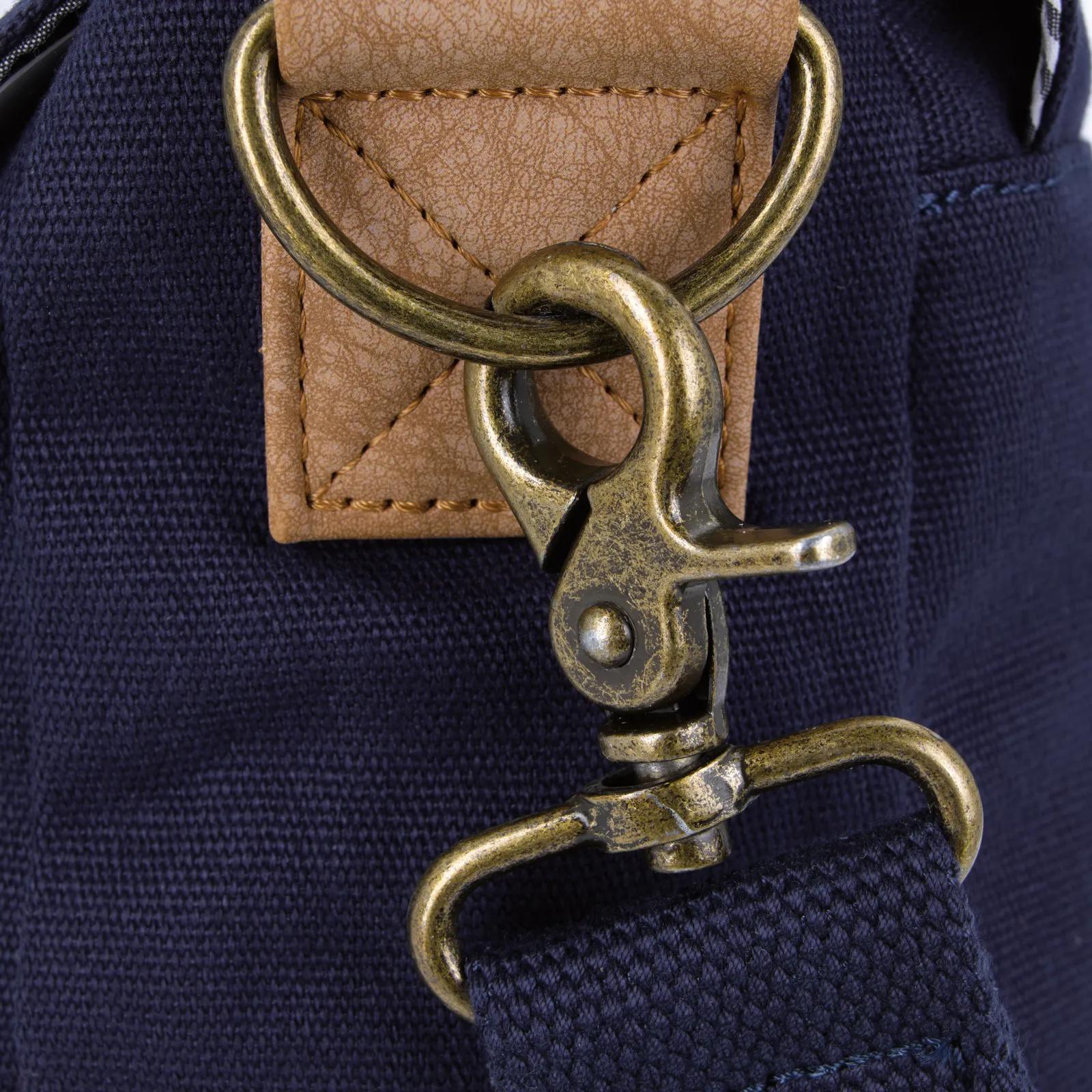 Cotton Canvas Messenger Padded Laptop 16 oz - 15.875 x 11.25 in - product view 32