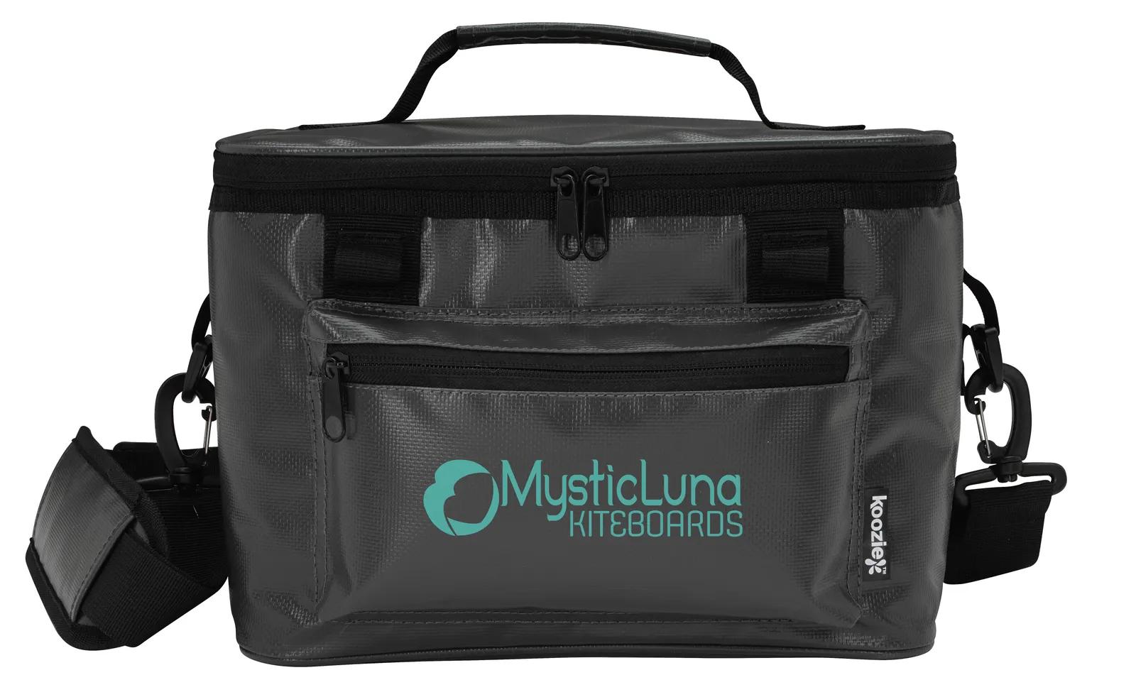 Tarpaulin Cooler 9-Can Capacity PEVA Lined - 11.375 x 8.25 in - product view 2