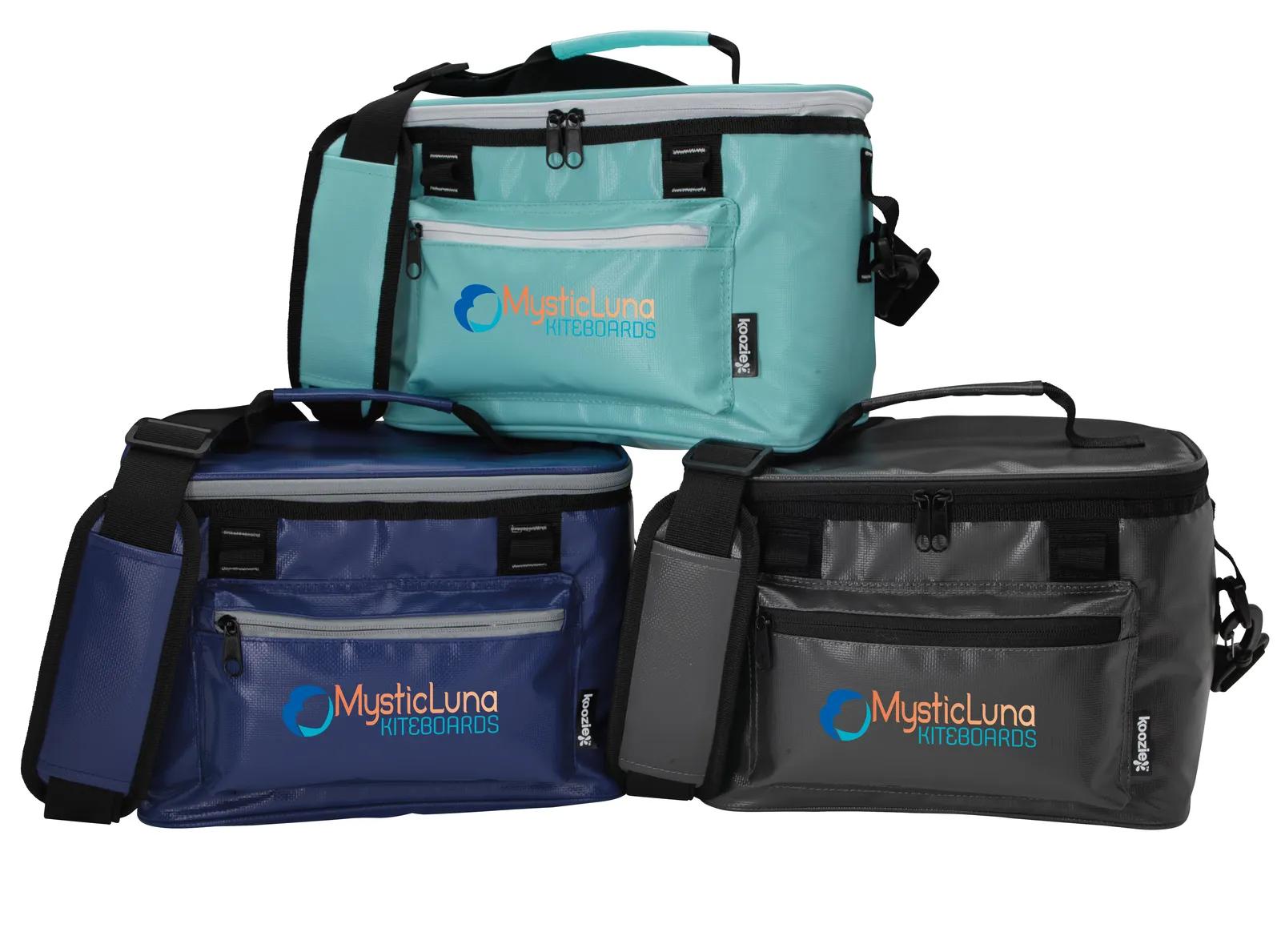 Tarpaulin Cooler 9-Can Capacity PEVA Lined - 11.375 x 8.25 in - product view 3