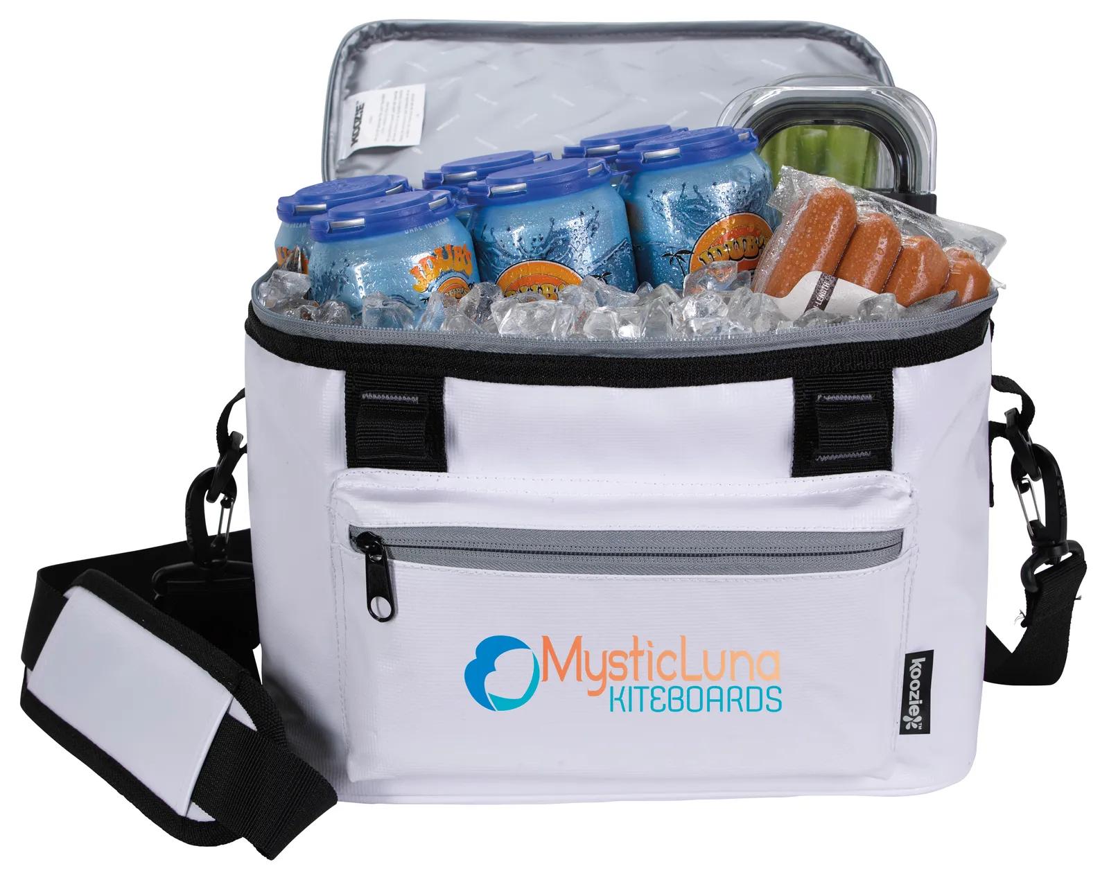 Tarpaulin Cooler 9-Can Capacity PEVA Lined - 11.375 x 8.25 in - product view 12