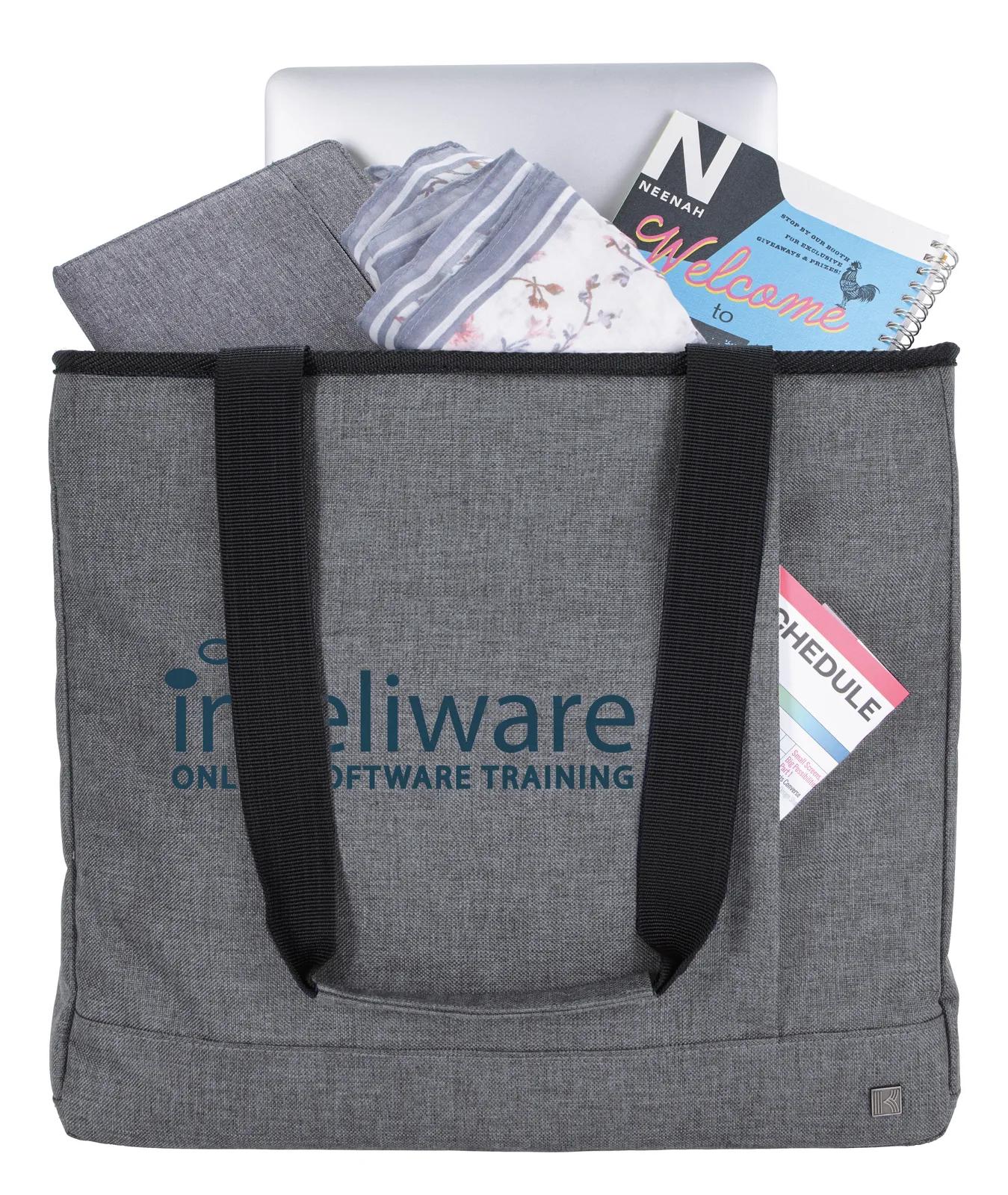 Computer Tote Padded Laptop Interior Organizer - 15.375 x 13.75 in - product view 13