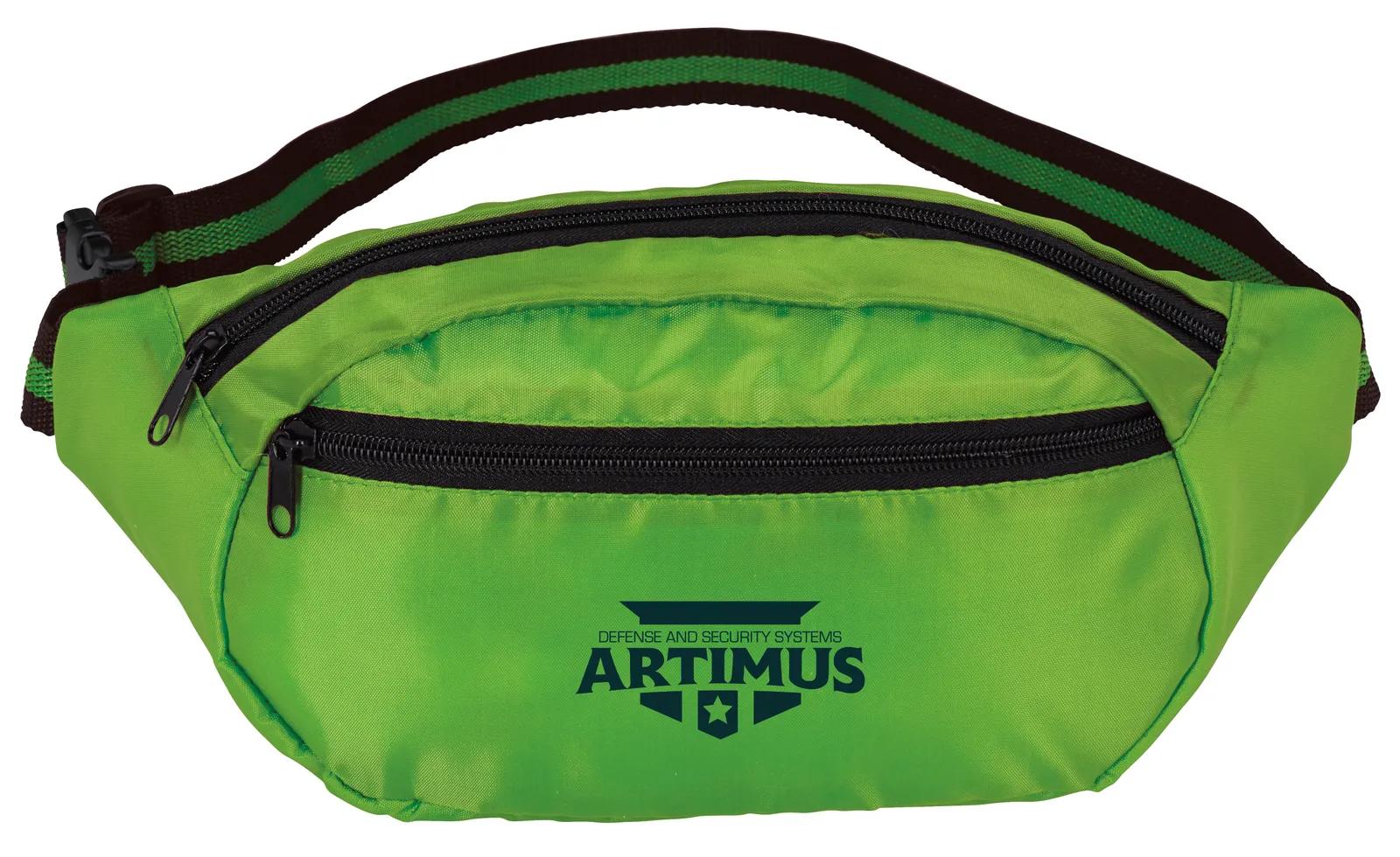 Oval Fanny Pack Extendable Sling Strap - 13.75 x 6.75 in - product view 3