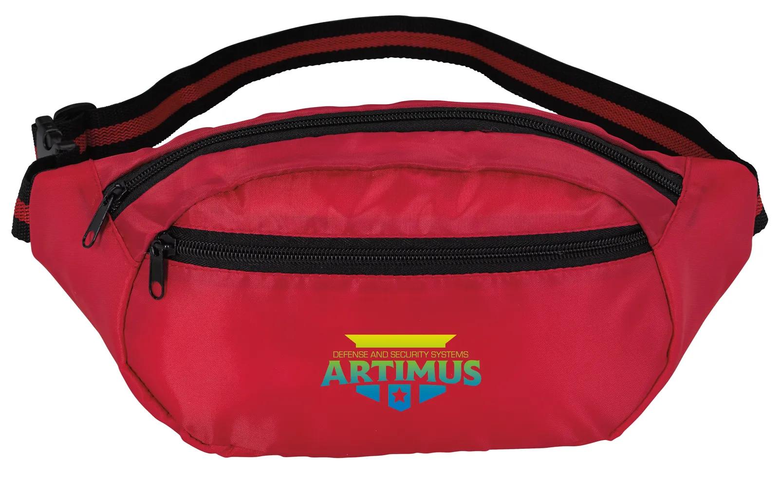 Oval Fanny Pack Extendable Sling Strap - 13.75 x 6.75 in - product view 5