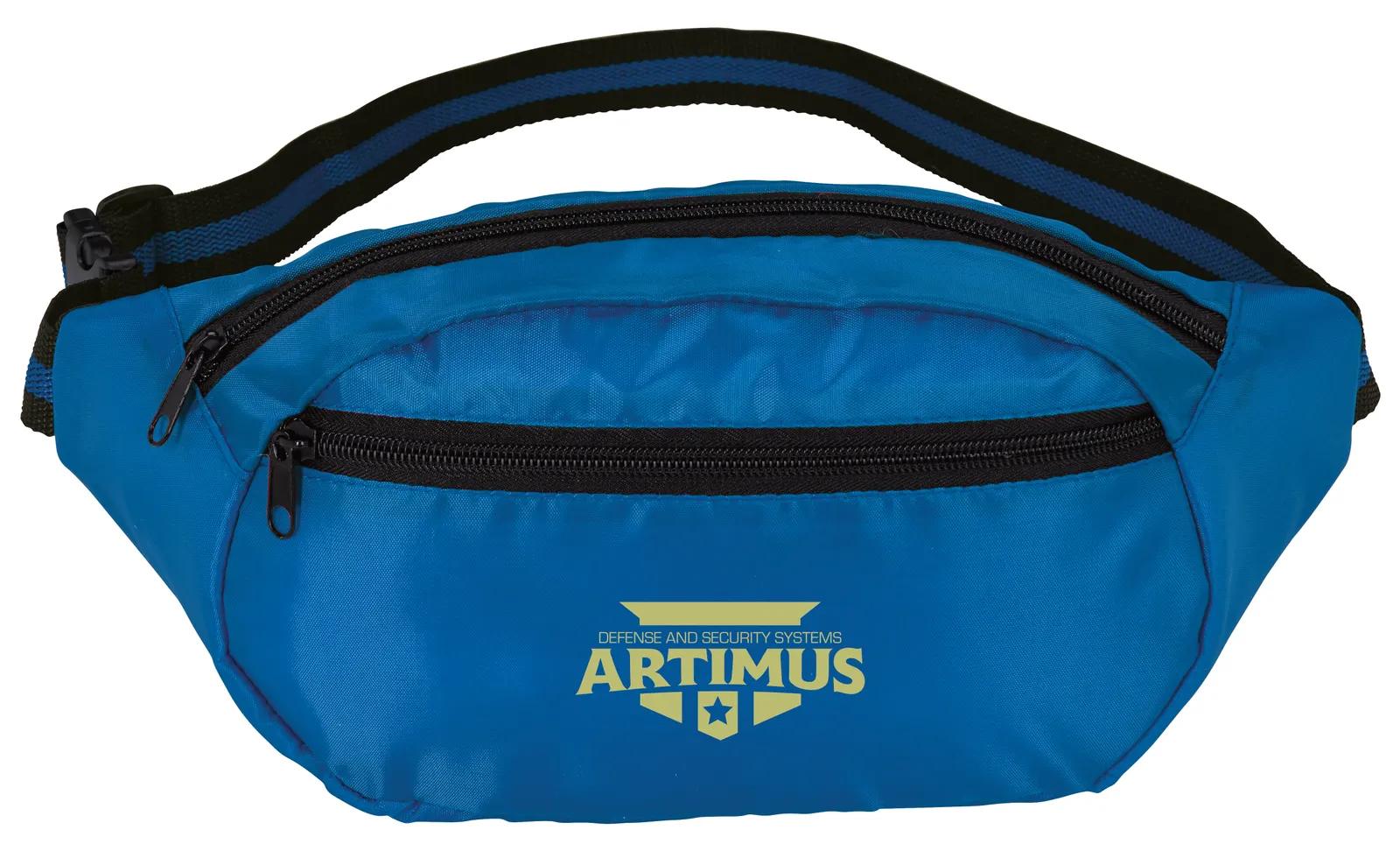 Oval Fanny Pack Extendable Sling Strap - 13.75 x 6.75 in - product view 8