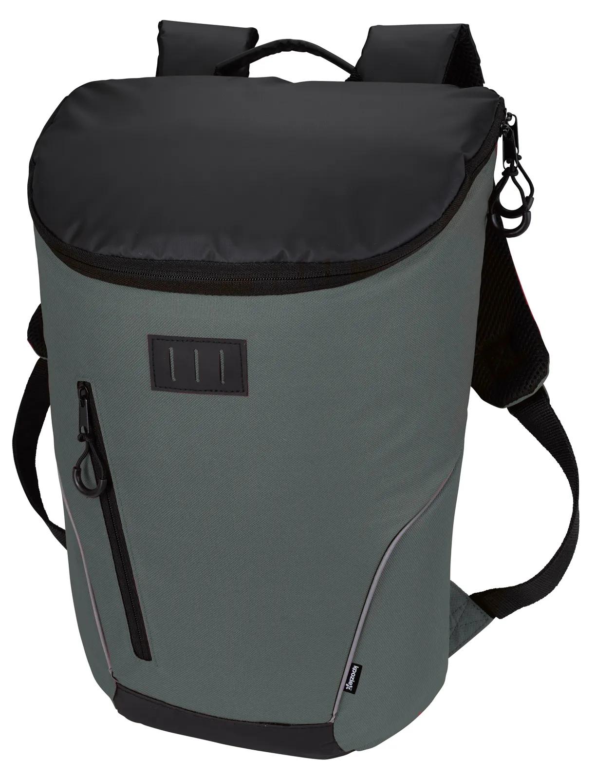 Cooler Backpack Tarpaulin Bottom Reflective - 18.875 x 12.625 in - product view 17
