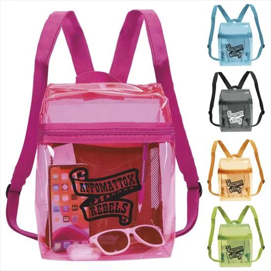 Translucent Daypack Convertible Sling Straps - 11.8 x 8.3 in
