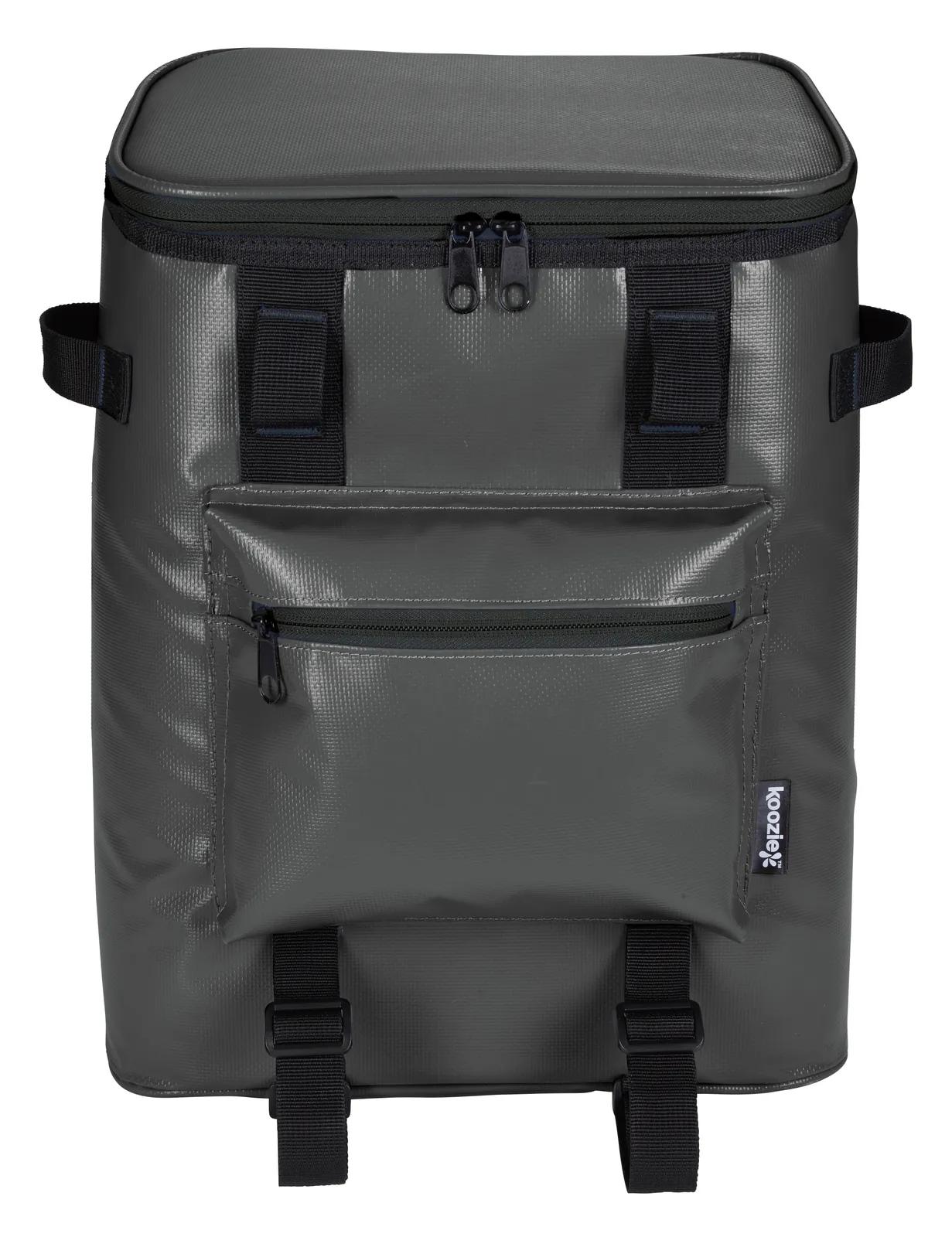 Tarpaulin Backpack Cooler Bottle Opener - 15.4 x 12 in