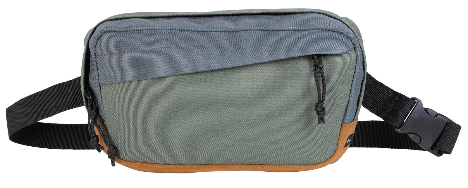 RPET Fanny Pack Suede Trim Convertible Sling - 6.1 x 10.6 in - product view 6