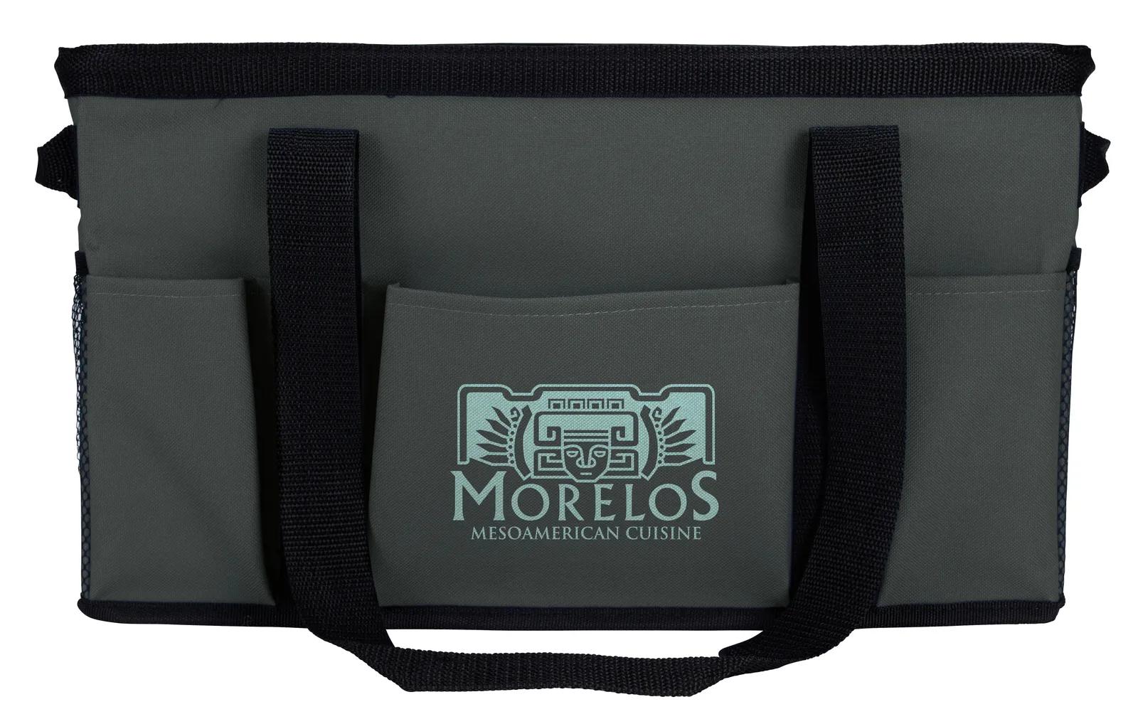 Utility Tote Collapsible Wrapped Bottom - 10.4 x 17.9 in - product view 2