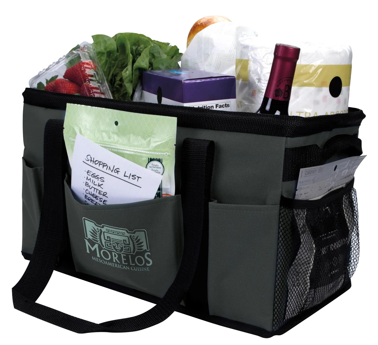Utility Tote Collapsible Wrapped Bottom - 10.4 x 17.9 in - product view 3