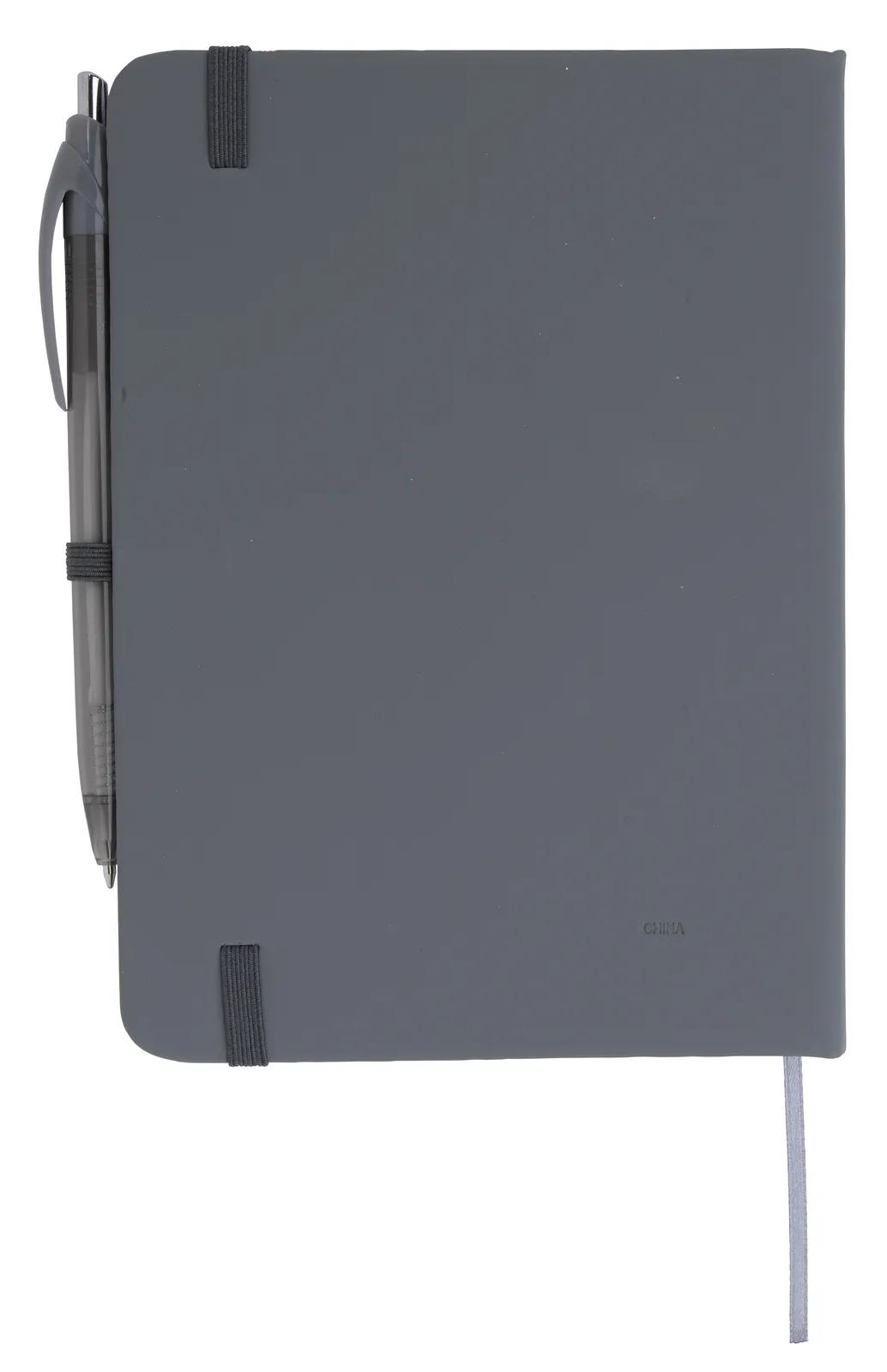 Card Pocket Notebook Leatherette Element Pen - 6.9 x 5 in - product view 7