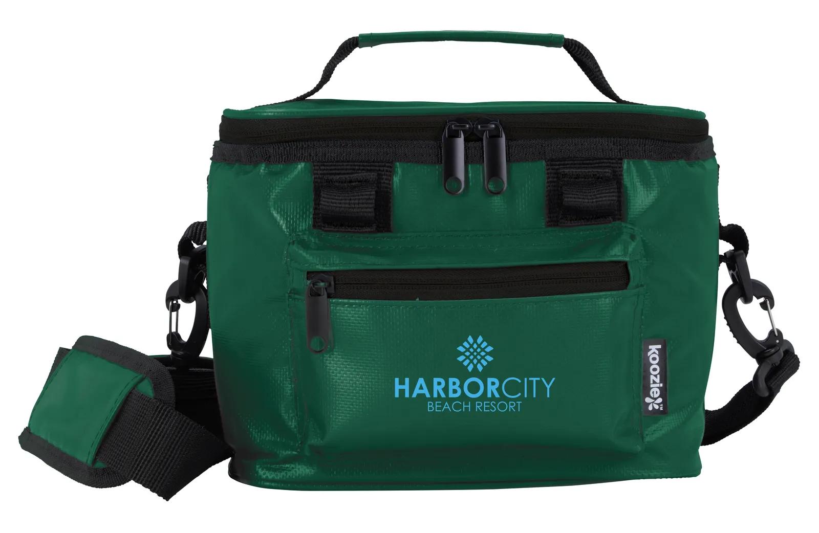 Insulated Cooler Bag Tarpaulin PEVA Liner - 6 Can - product view 5