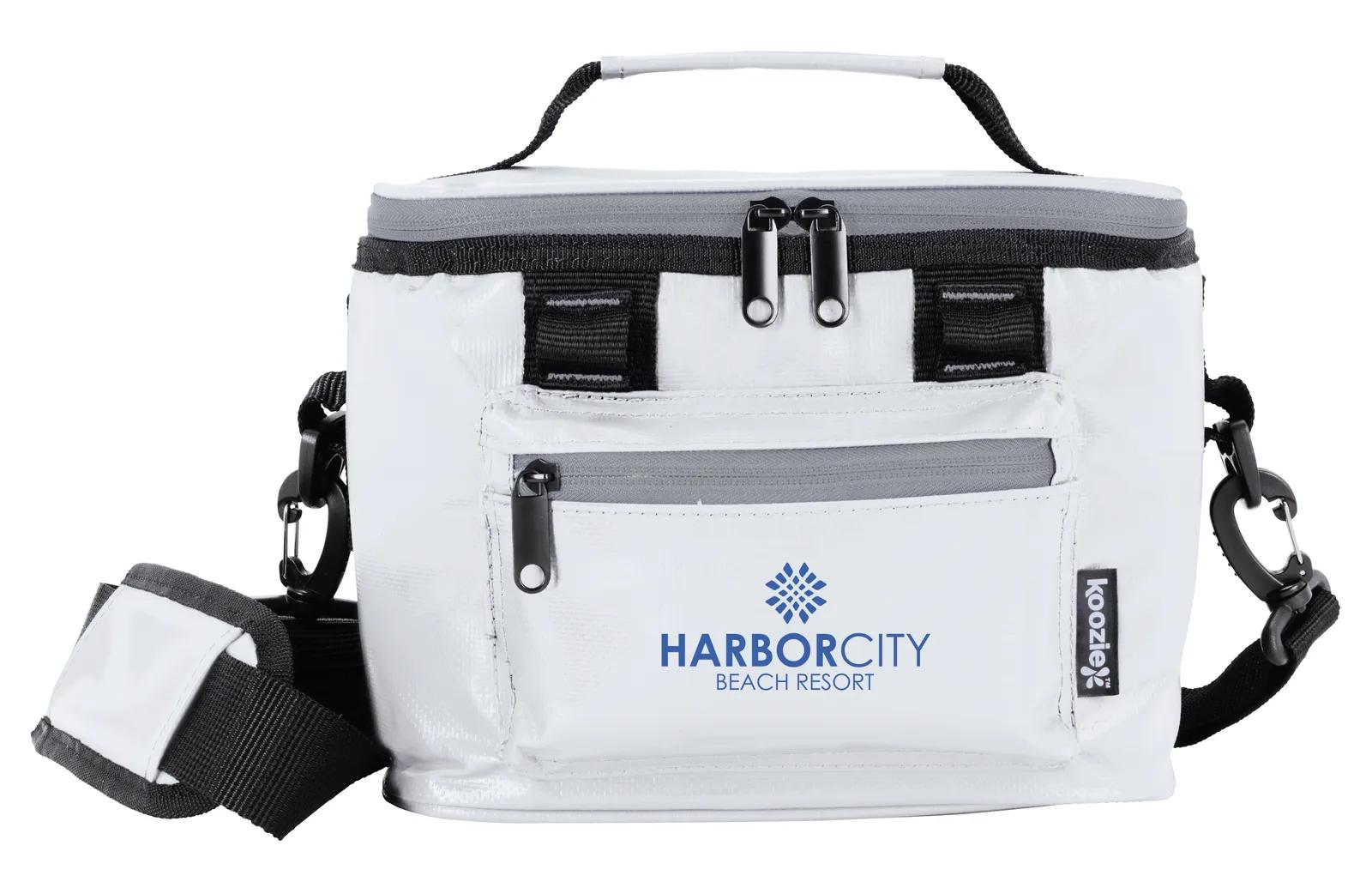 Insulated Cooler Bag Tarpaulin PEVA Liner - 6 Can - product view 8