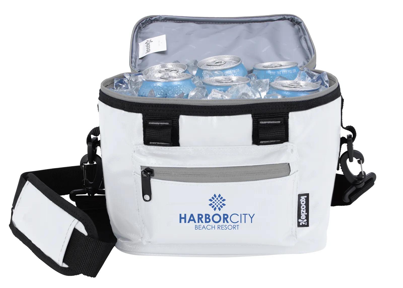 Insulated Cooler Bag Tarpaulin PEVA Liner - 6 Can - product view 9