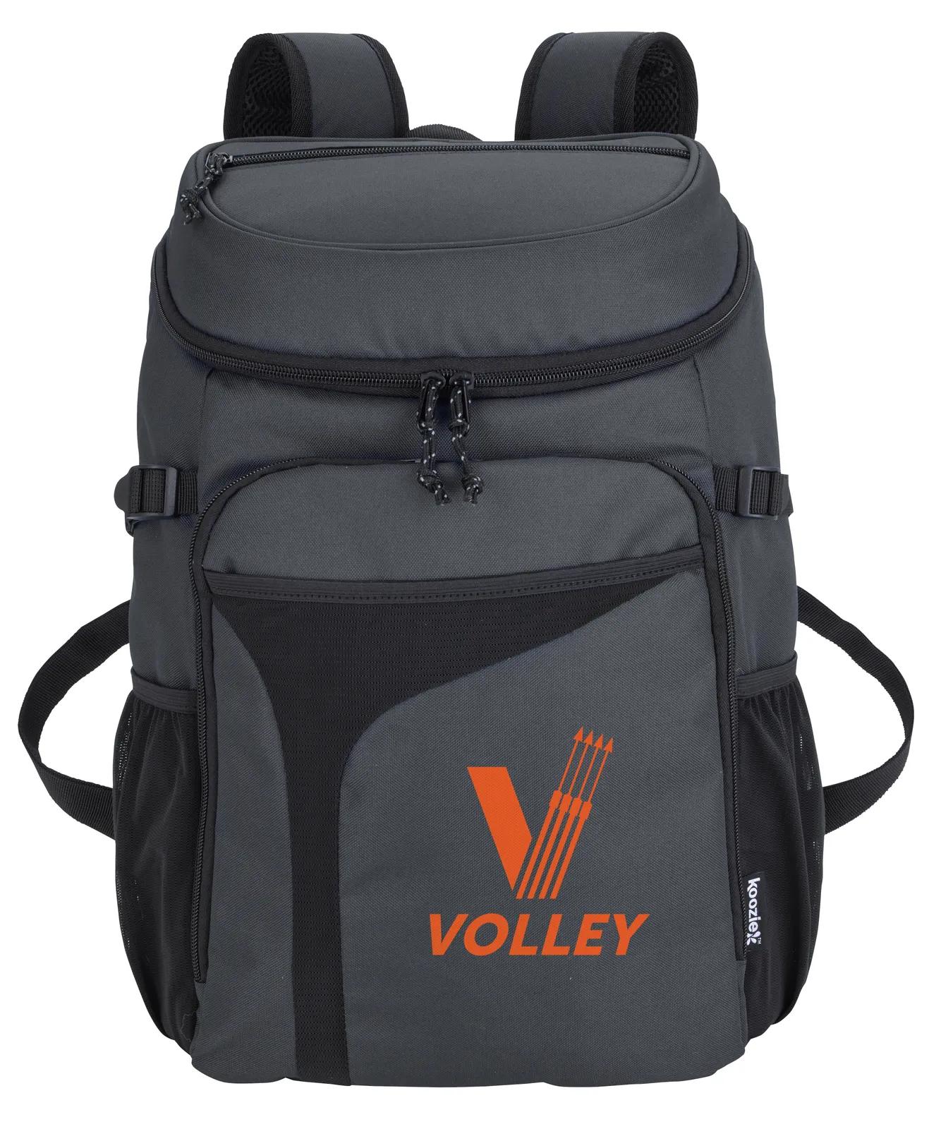 Recycled Cooler Backpack RPET Water Resistant - 17 x 12 in - product view 2