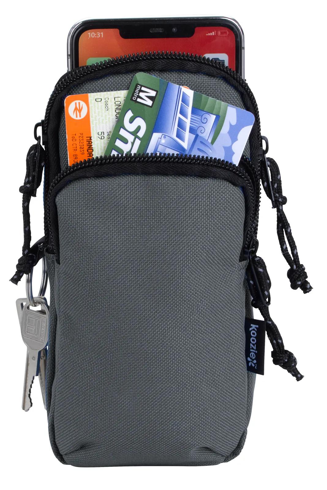 Water Bottle Pouch Recycled PET Running Arm - 6.6 x 3.3 in - product view 10