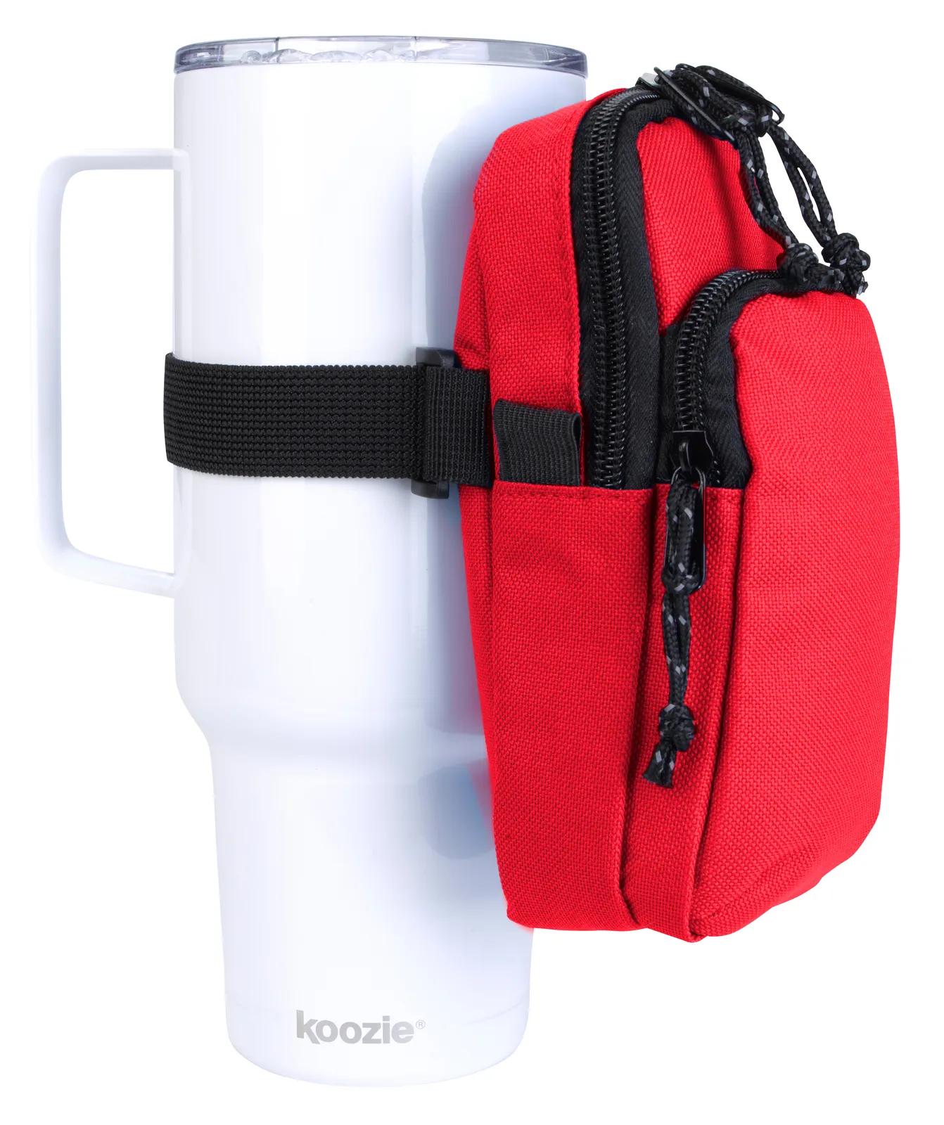 Water Bottle Pouch Recycled PET Running Arm - 6.6 x 3.3 in - product view 14