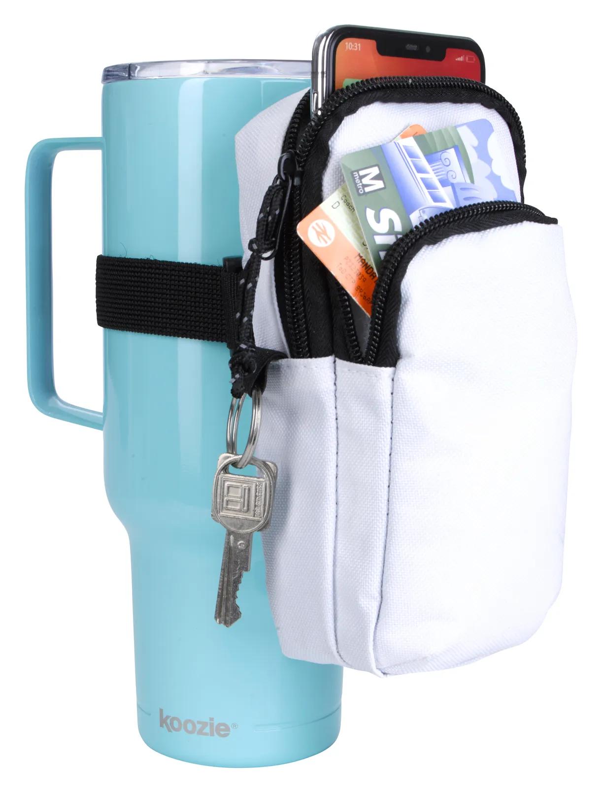 Water Bottle Pouch Recycled PET Running Arm - 6.6 x 3.3 in - product view 29