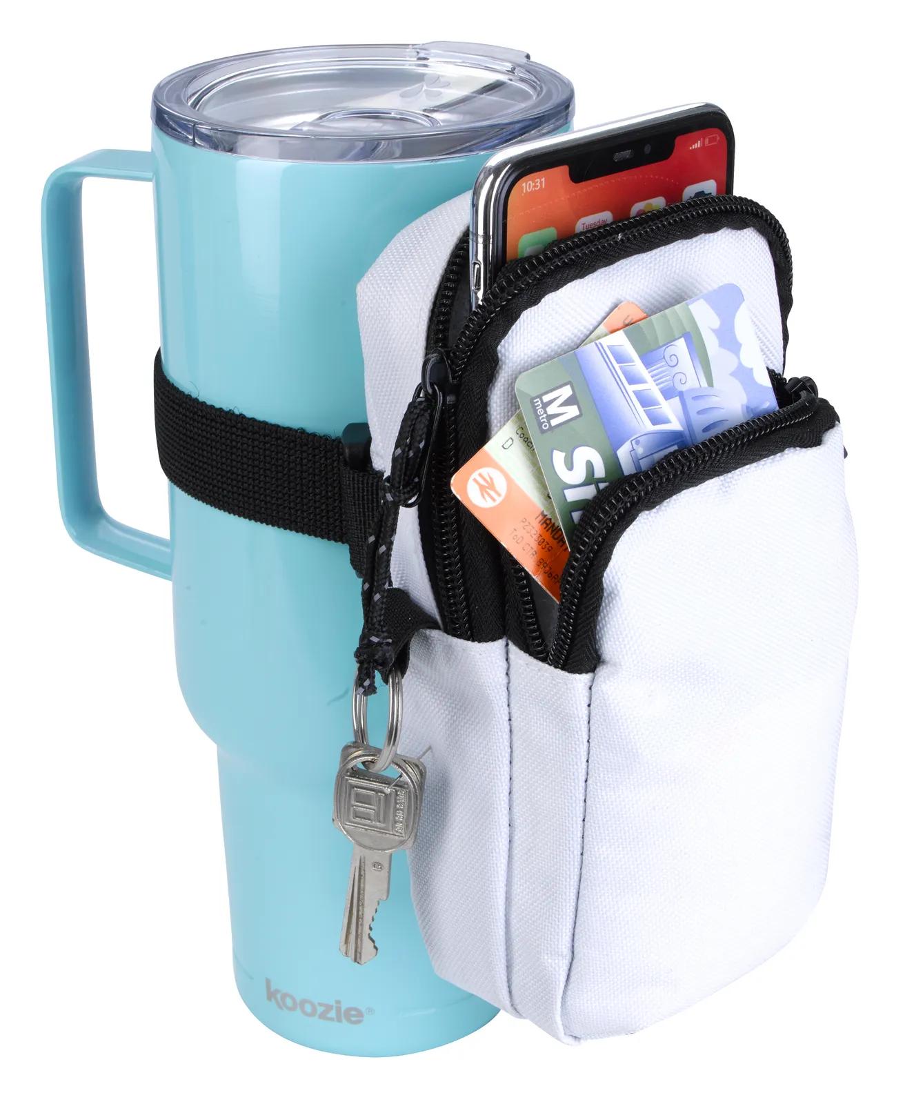 Water Bottle Pouch Recycled PET Running Arm - 6.6 x 3.3 in - product view 30