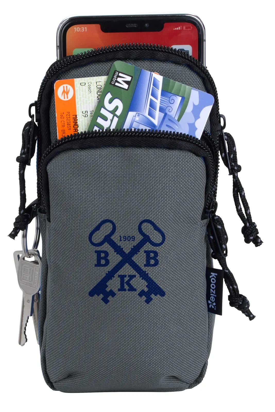 Water Bottle Pouch Recycled PET Running Arm - 6.6 x 3.3 in - product view 40