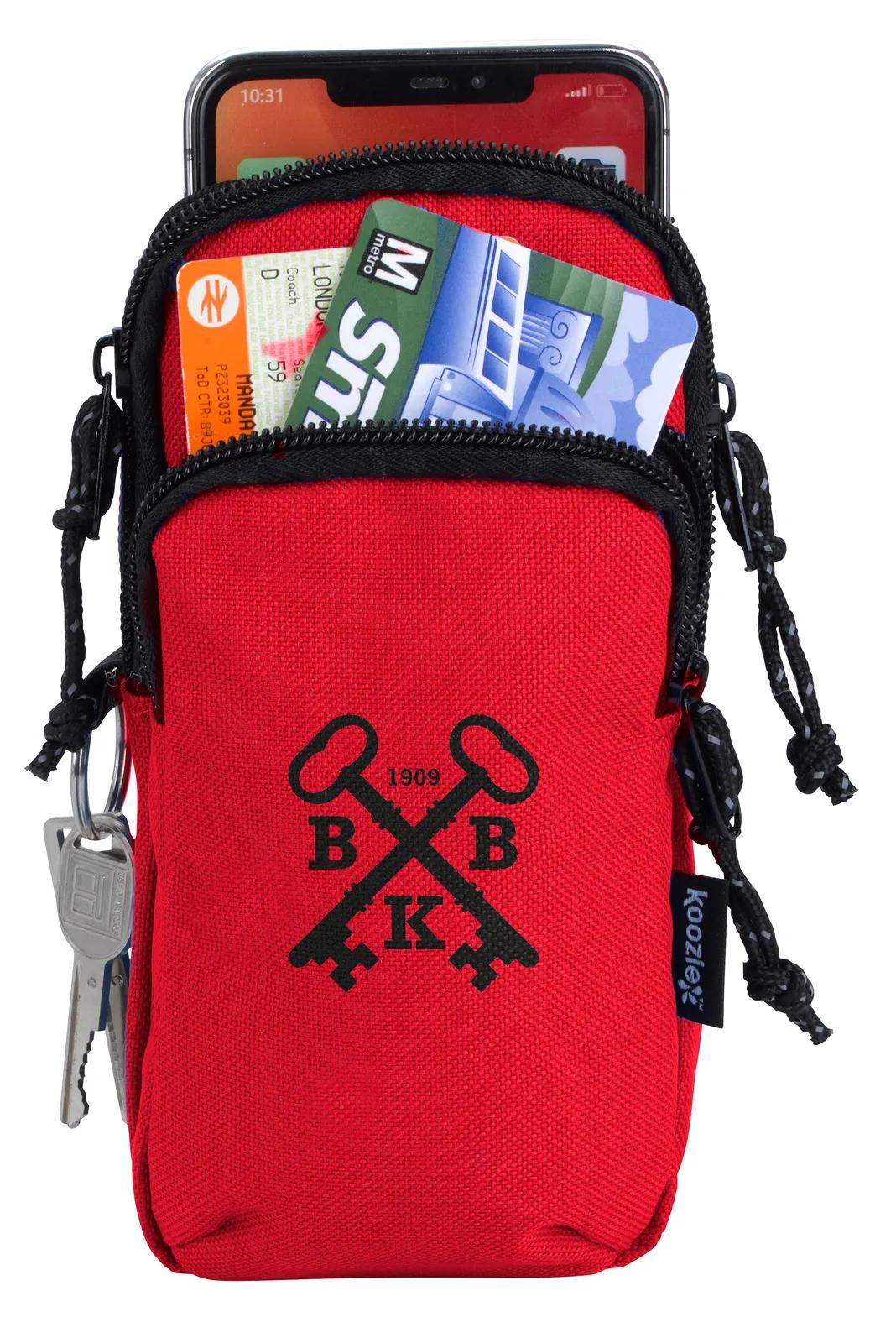 Water Bottle Pouch Recycled PET Running Arm - 6.6 x 3.3 in - product view 46