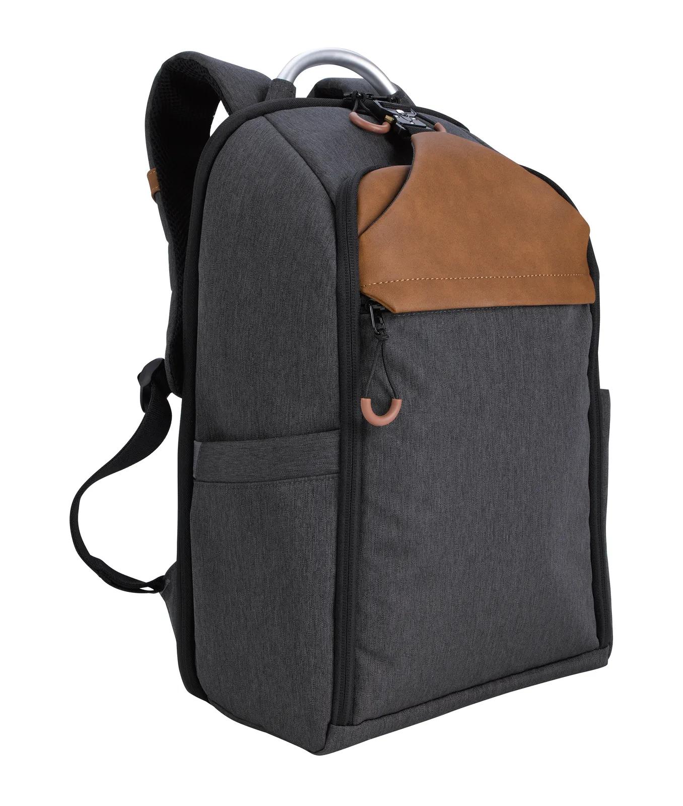 Computer Backpack USB Port RPET TSA Friendly - 19 x 12 in - product view 4