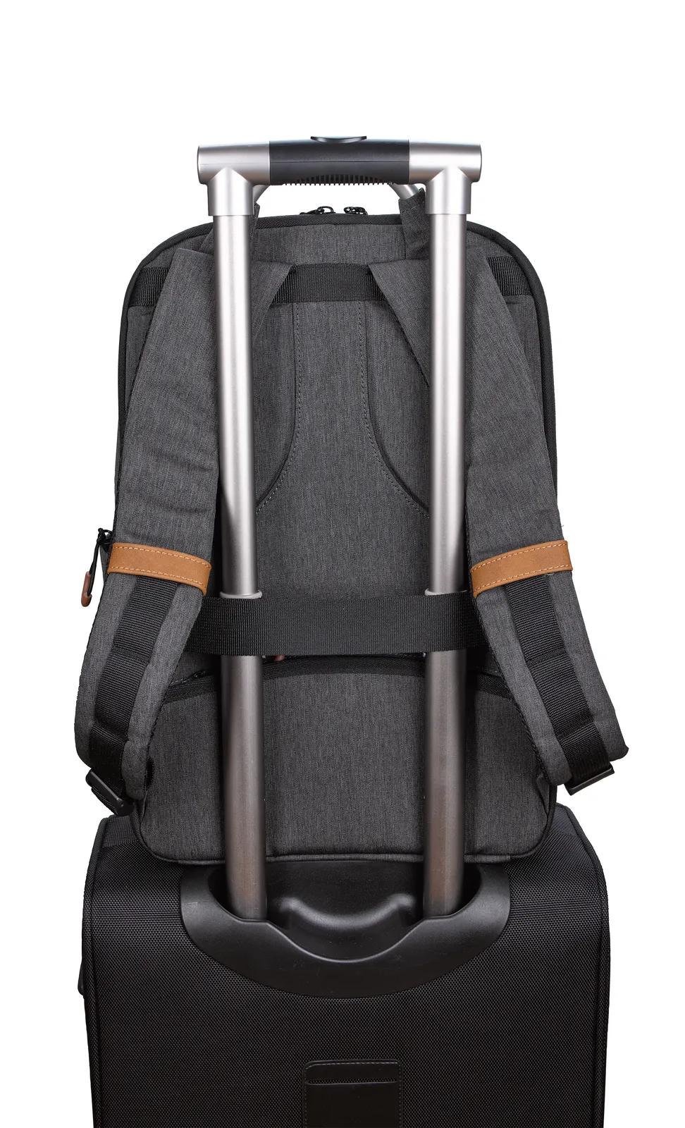 Computer Backpack USB Port RPET TSA Friendly - 19 x 12 in - product view 18