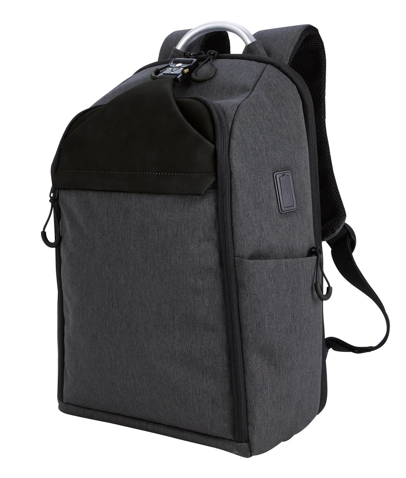 Computer Backpack USB Port RPET TSA Friendly - 19 x 12 in - product view 22