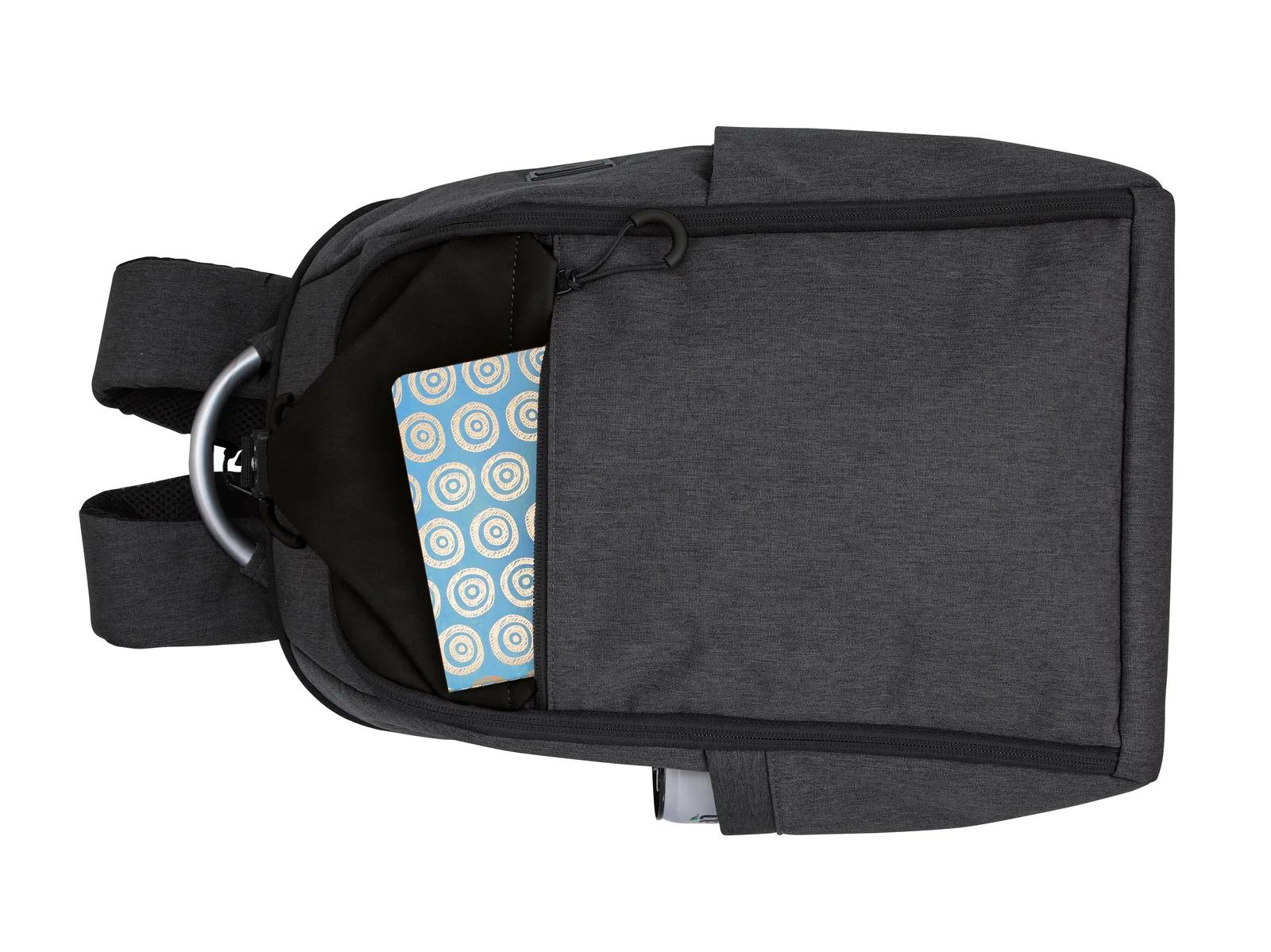 Computer Backpack USB Port RPET TSA Friendly - 19 x 12 in - product view 25