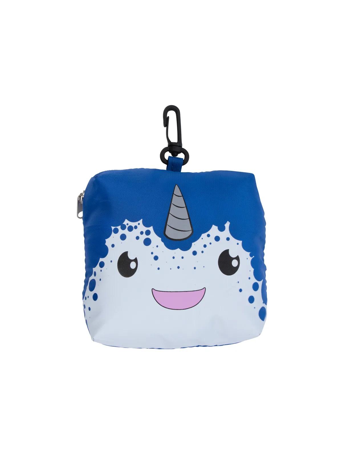 Foldable Tote Animal Print Detachable Pouch - 15 x 14 in - product view 7