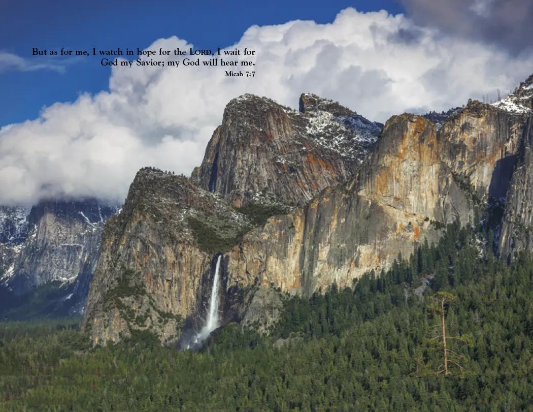 World Inspiration Wall Calendar Bible Verses - 18.5 x 11 in - product view 21