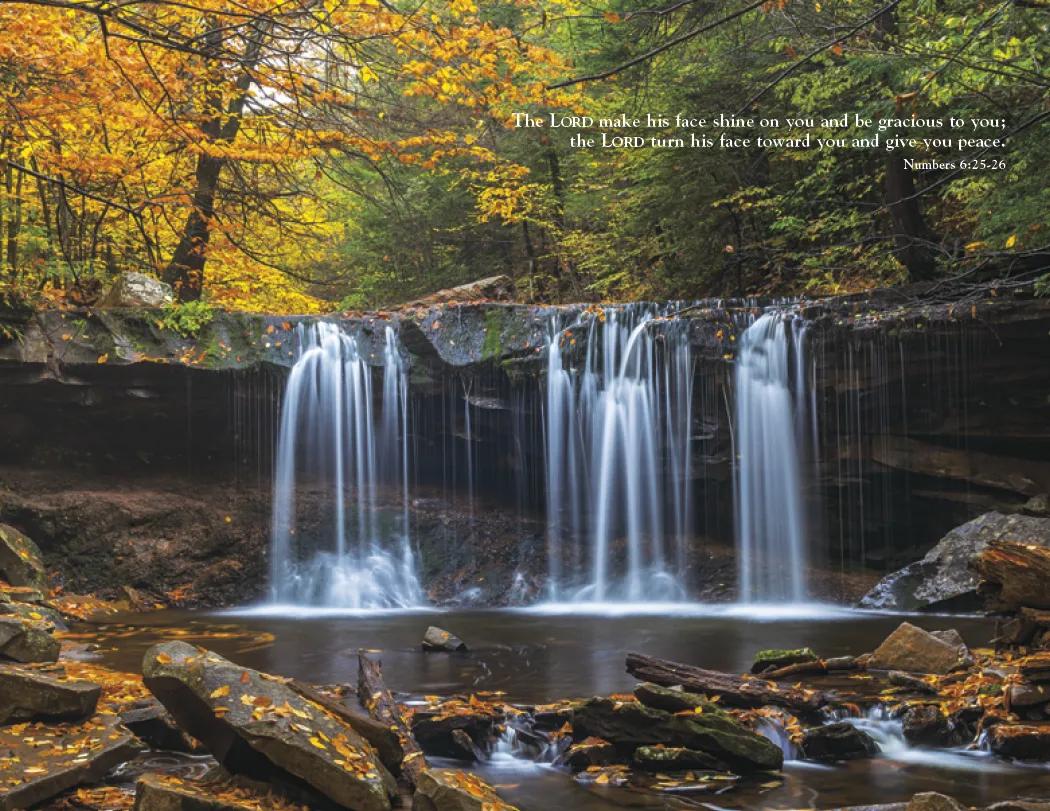 World Inspiration Wall Calendar Bible Verses - 18.5 x 11 in - product view 28