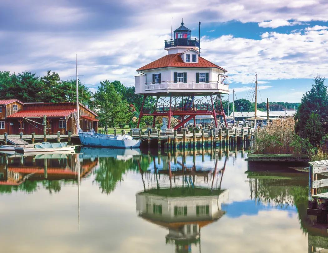 Lighthouses Wall Calendar US Coastal FSC - 18.5 x 11 in - product view 18