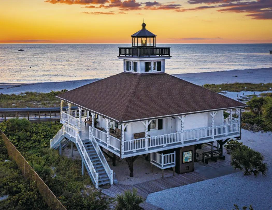Lighthouses Wall Calendar US Coastal FSC - 18.5 x 11 in - product view 28