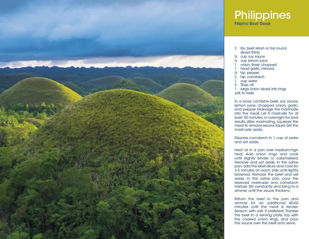 World Scenes Recipe Calendar Travel Photos - 18.5 x 11 in - product view 23