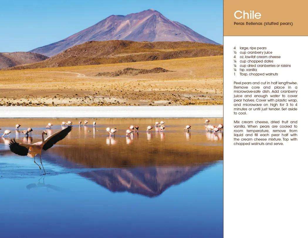 World Scenes Recipe Calendar Travel Photos - 18.5 x 11 in - product view 24