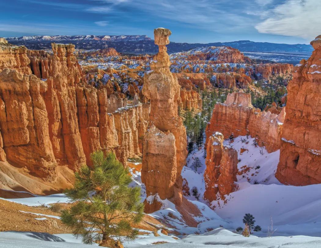 National Parks Wall Calendar Scenic FSC Paper - 18.5 x 11 in - product view 28