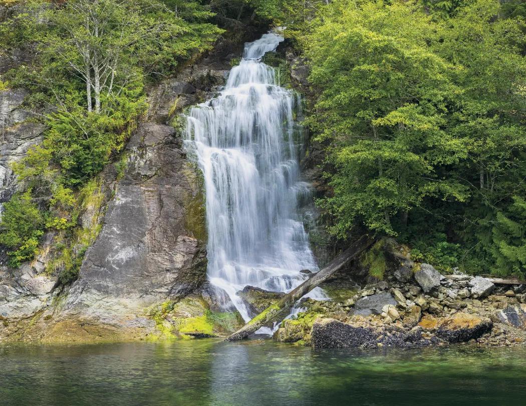Waterfalls Wall Calendar Scenic Photography - 18.5 x 11 in - product view 17