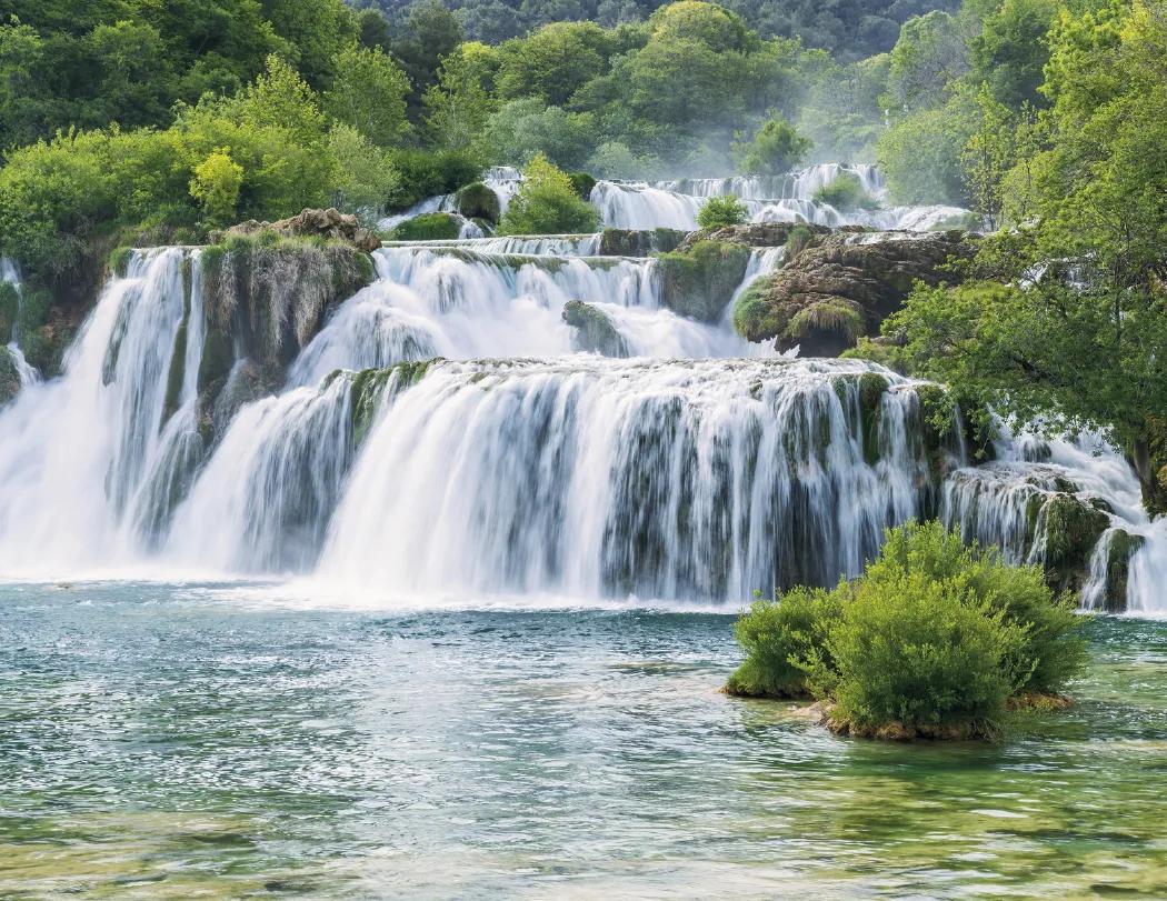 Waterfalls Wall Calendar Scenic Photography - 18.5 x 11 in - product view 19