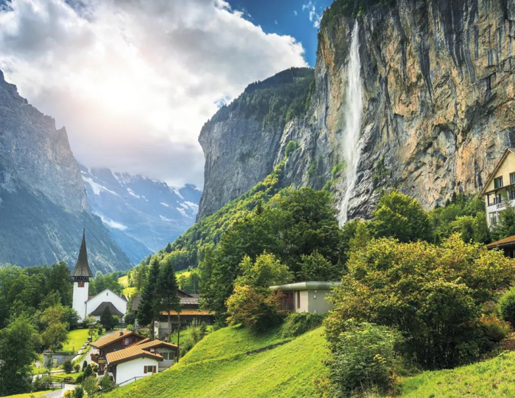 Waterfalls Wall Calendar Scenic Photography - 18.5 x 11 in - product view 22