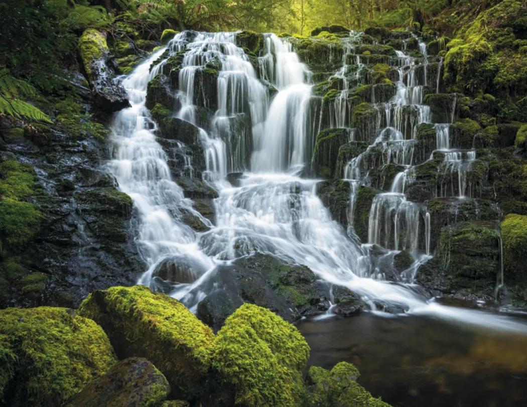 Waterfalls Wall Calendar Scenic Photography - 18.5 x 11 in - product view 23