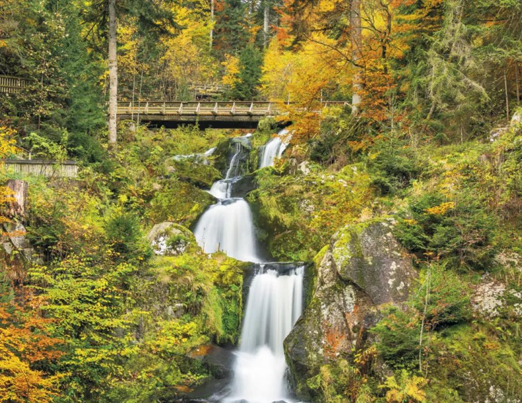 Waterfalls Wall Calendar Scenic Photography - 18.5 x 11 in - product view 27