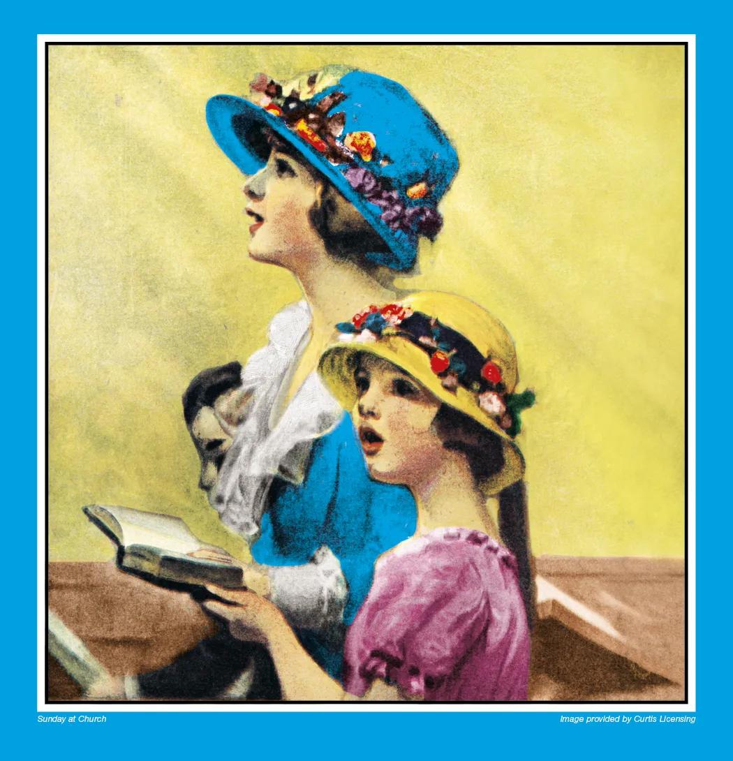 Norman Rockwell Executive Calendar FSC Paper - 25 x 12 in - product view 7