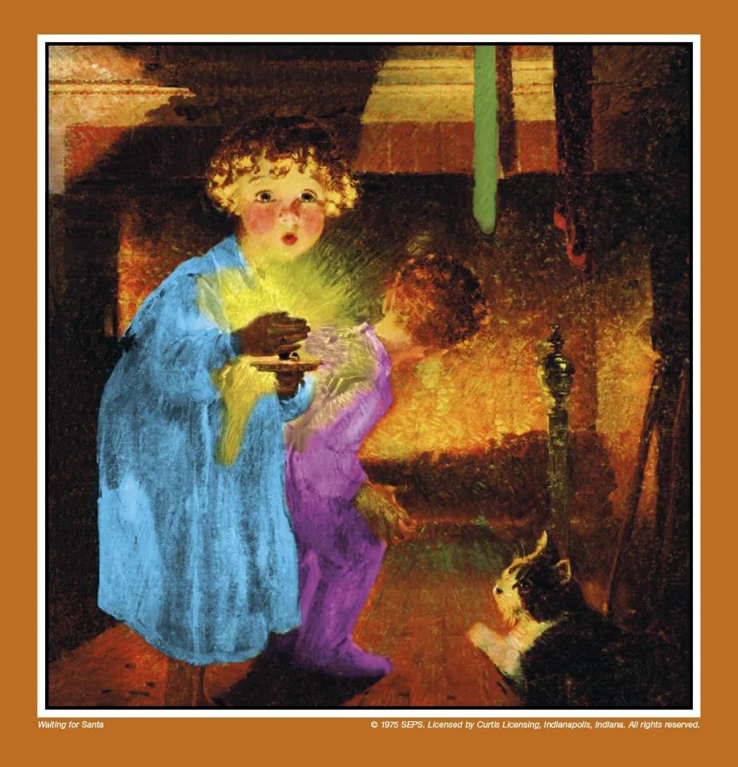 Norman Rockwell Executive Calendar FSC Paper - 25 x 12 in - product view 16