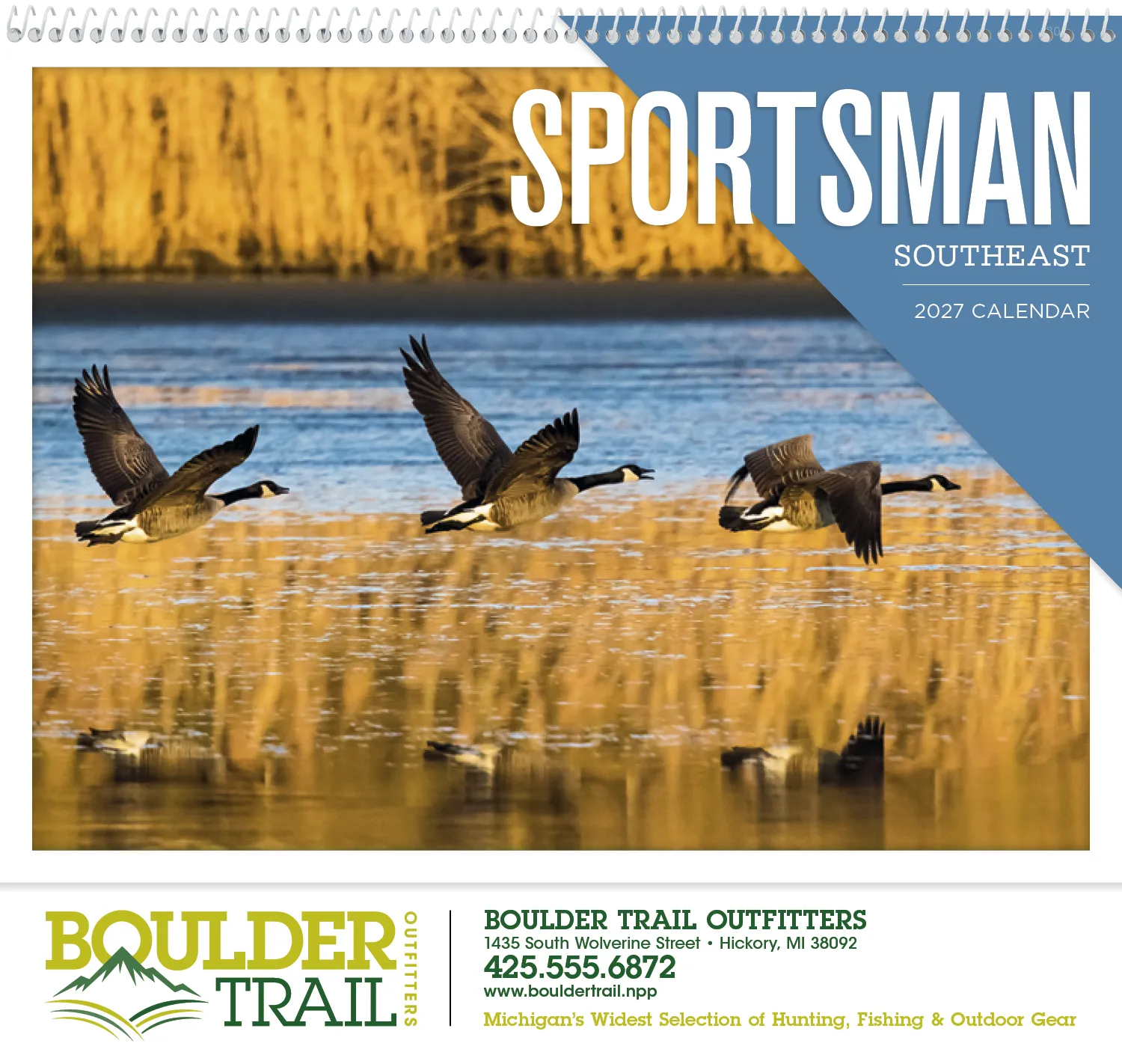 Southeast Sportsman Calendar Regional Guide - 18.5 x 11 in - product view 15