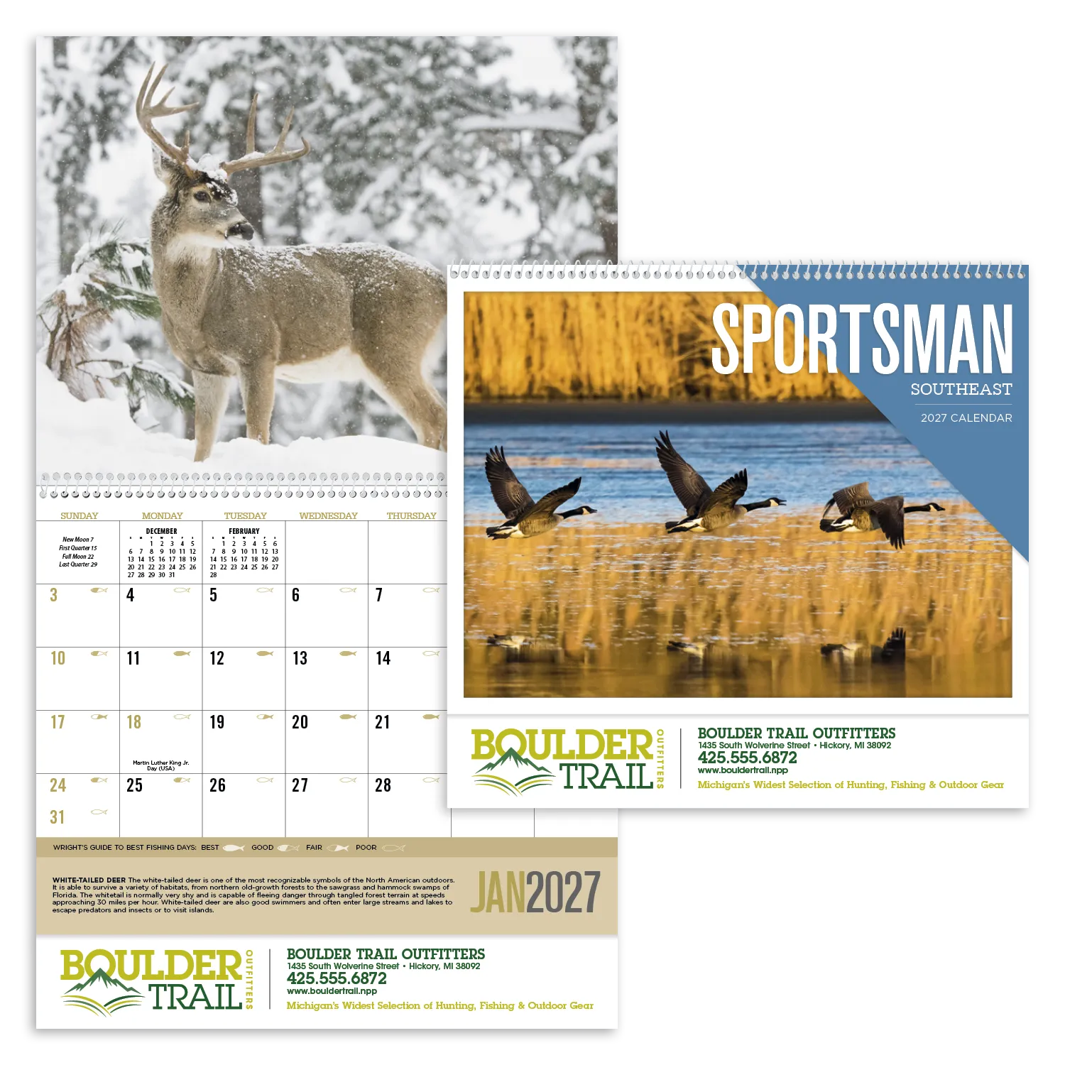 Southeast Sportsman Calendar Regional Guide - 18.5 x 11 in - product view 29
