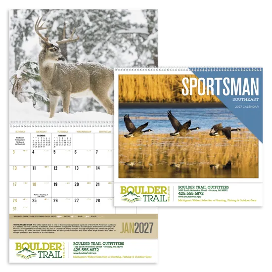 Southeast Sportsman Calendar Regional Guide - 18.5 x 11 in